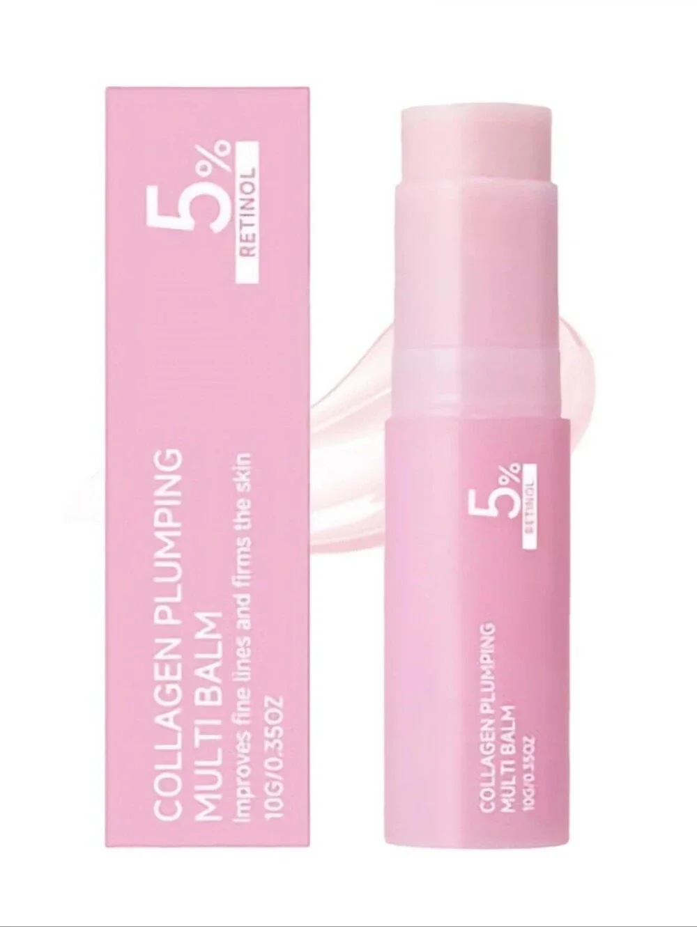 PDRN Pink Collagen Volume Multi Balm - Hydrating Pink Balm Stick